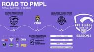 Road to PMPL South Asia season 3